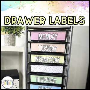 free  10 drawer cart label template