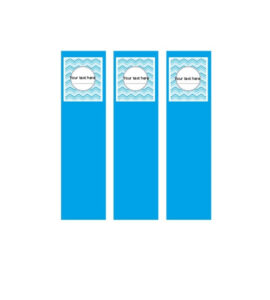 free blank ring binder spine label template