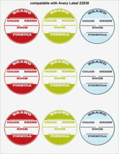 free editable polaroid round adhesive labels template excel