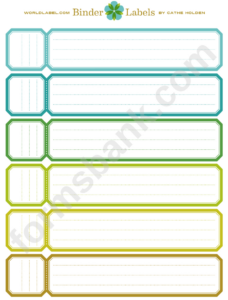 free editable side of binder label template doc