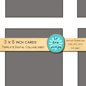 printable 3 x 5 label template example