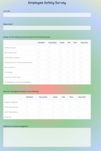 editable 45 employee survey questions  free template employee satisfaction survey questionnaire templates excel