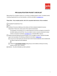 editable fillable online contractor prequalification questionnaire checklistcontractor prequalification construction pre qualification questionnaire template pdf