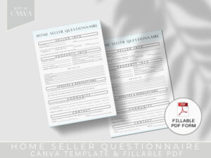 editable home seller questionnaire sheet buyer survey fillable pdf editable buyer packet realtor real estate seller questionnaire template example