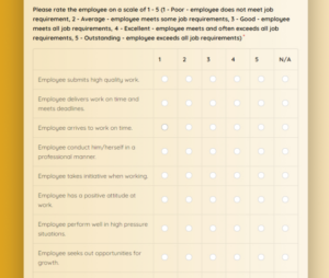 editable questionnaire survey sample employee satisfaction survey questionnaire templates doc