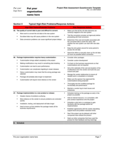 editable risk assessment questionnaire template in word and pdf formats  page 7 compliance risk assessment questionnaire template sample