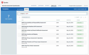 printable qualys security assessment questionnaire  qualys it security risk assessment questionnaire template sample