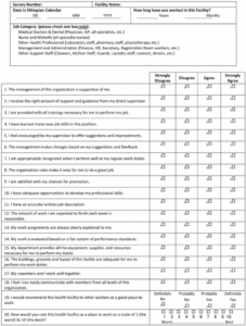 sample employee health questionnaire template health and safety questionnaire for employees template example