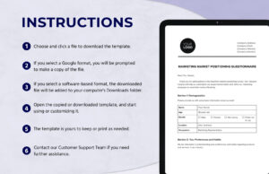 sample marketing market positioning questionnaire template in google docs pdf digital marketing client questionnaire template sample