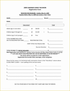 52 free family reunion survey templates  heritagechristiancollege family reunion questionnaire template word
