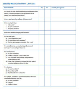 editable free 12 sample security risk assessment templates in pdf  ms word  excel vendor security questionnaire template word