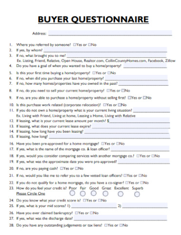 editable free 30 buyer questionnaire samples in ms word  google docs  google sheets  ms excel  apple puppy buyer questionnaire template