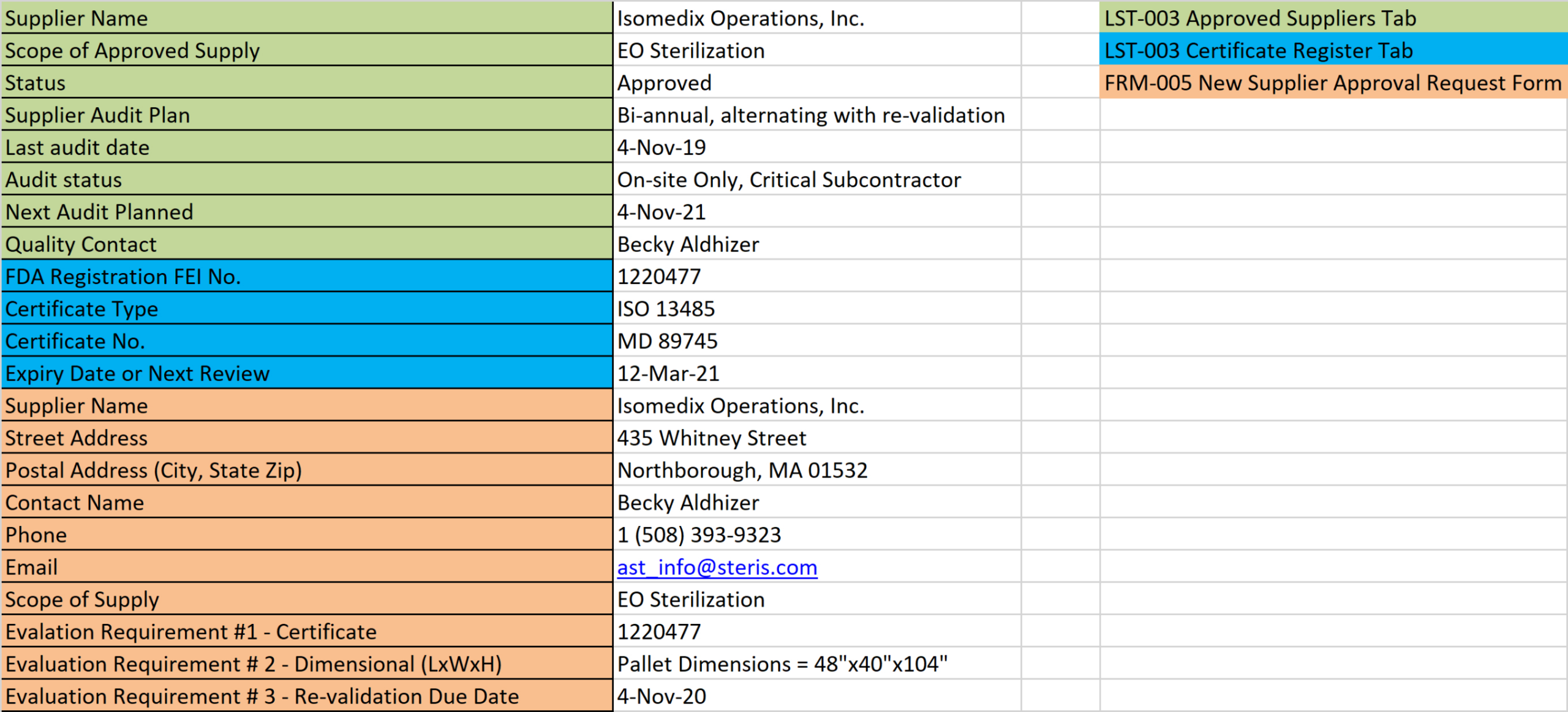 editable how to make a supplier questionnaire for remote auditing approved supplier questionnaire template doc