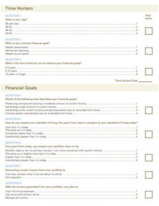 editable investor profile template  prntblconcejomunicipaldechinugovco accredited investor questionnaire template word