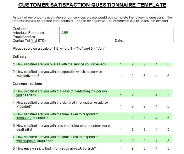 editable printable customer satisfaction survey template microsoft word client feedback questionnaire template word