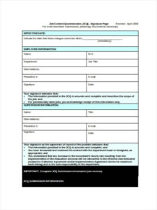 free 8 sample job questionnaire forms in ms word  pdf job reference questionnaire template doc