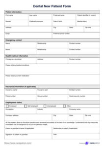 new patient questionnaire  example  free pdf download new patient questionnaire template word
