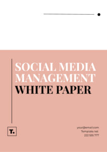 printable free dod white paper template to edit online social media management questionnaire template