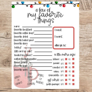 printable secret santa questionnaire for gift exchangechristmas secret santa questionnairesecret santa gift exchange questionnaire template example
