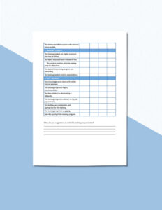 printable training evaluation survey template in word pages google docs training feedback questionnaire template example
