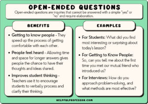 questionnaire sample for students open ended questionnaire template doc