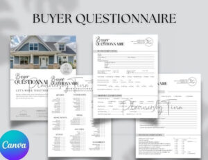 real estate buyer questionnaire form editable template client questionnaire form real estate home buyer questionnaire template doc