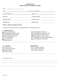 sample exit interview template employee questionnaire  formspal exit interview questionnaire template doc