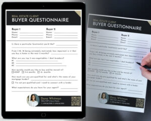 sample real estate buyer questionnaire home buyer template real estate marketing client guide home buyer questionnaire template example