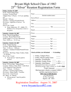 sample reunion questionnaire templates  class reunion class reunion invitations 50th class reunion ideas family reunion questionnaire template excel
