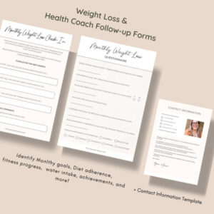 semaglutide weight loss form follow up checklist weight loss tracker wegovy tirzepatide form weight loss questionnaire template