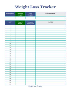 weight loss tracker excel template  rillyheaven weight loss questionnaire template